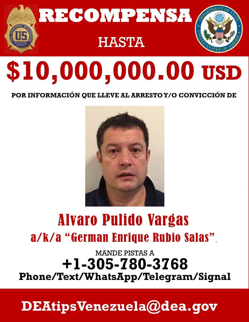 Álvaro Pulido seguirá preso en Miami tras renunciar a la fianza